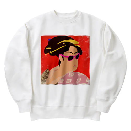 おひさの夏 Heavyweight Crew Neck Sweatshirt