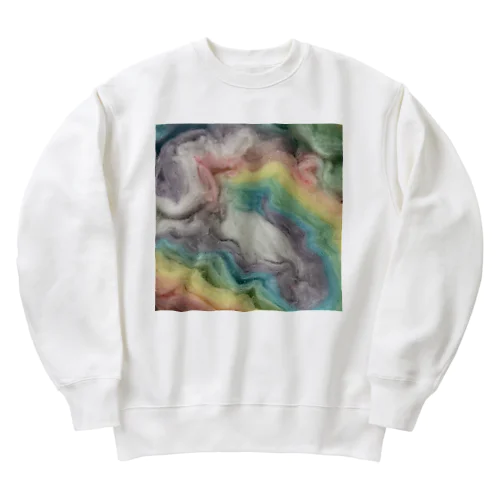 わたあめ Heavyweight Crew Neck Sweatshirt