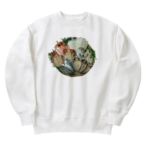 新鮮なひもの Heavyweight Crew Neck Sweatshirt