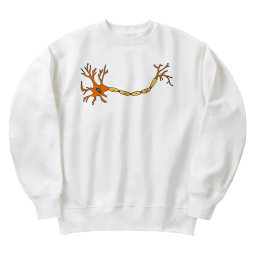 神経細胞 Heavyweight Crew Neck Sweatshirt