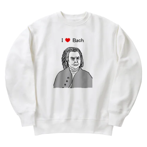 J.S.Bach  バッハ大先生 Heavyweight Crew Neck Sweatshirt