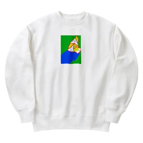 ぐにょにょ-哀愁 Heavyweight Crew Neck Sweatshirt