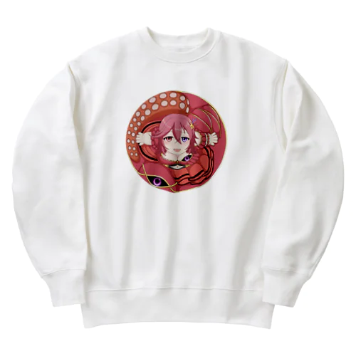 まんまるテンタクル七海 Heavyweight Crew Neck Sweatshirt