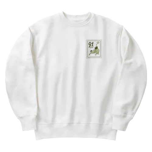 キーウィの切手 Heavyweight Crew Neck Sweatshirt