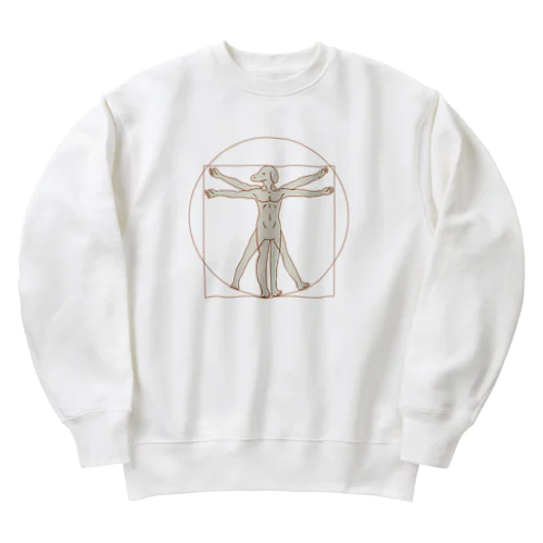 人間ドッグ Heavyweight Crew Neck Sweatshirt