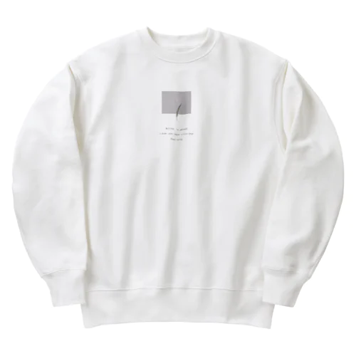 Peach Tulip × lavender blueberry milk tea Heavyweight Crew Neck Sweatshirt