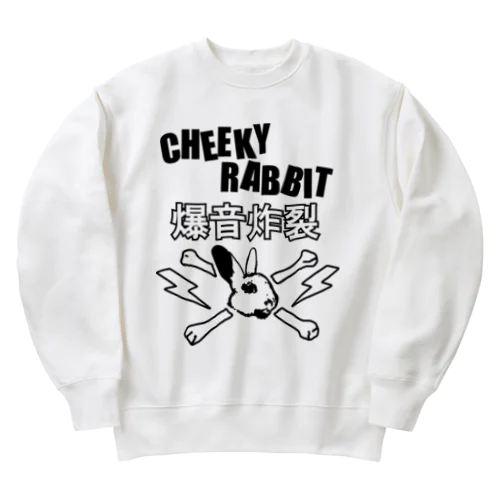 サツマニアン01_CheekyRabbit_爆音炸裂 Heavyweight Crew Neck Sweatshirt