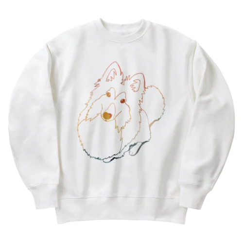 【サンプル】オーダーうちの子グッズ Heavyweight Crew Neck Sweatshirt