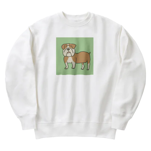 ブルドッグくん Heavyweight Crew Neck Sweatshirt