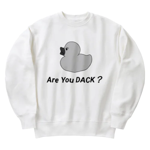 Are You DUCK? Heavyweight Crew Neck Sweatshirt