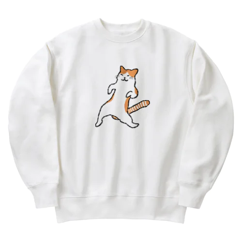 のんびりねこ Heavyweight Crew Neck Sweatshirt