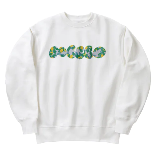 HELLO檸檬 Heavyweight Crew Neck Sweatshirt