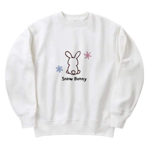 Snow Bunnyシリーズ Heavyweight Crew Neck Sweatshirt