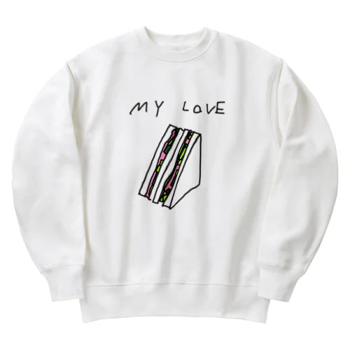 サンドウィッチLOVE Heavyweight Crew Neck Sweatshirt