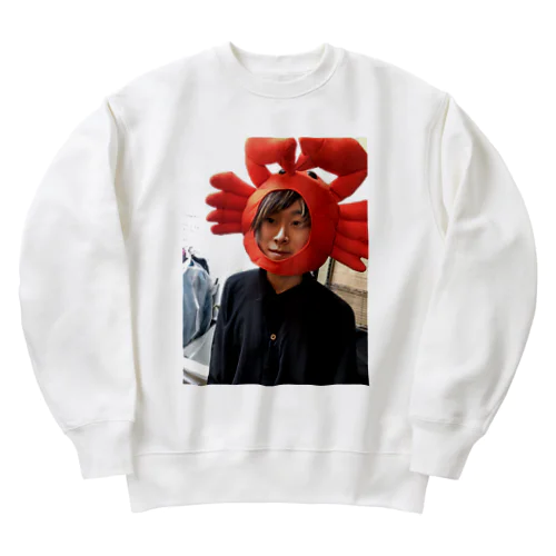 タラバガニギター Heavyweight Crew Neck Sweatshirt