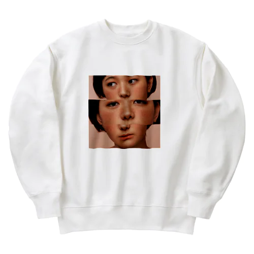 側kasuchan Heavyweight Crew Neck Sweatshirt