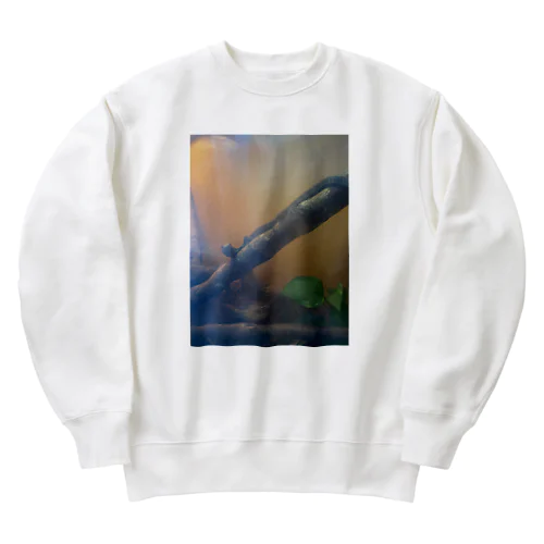 コバルトツリーモニター1 Heavyweight Crew Neck Sweatshirt