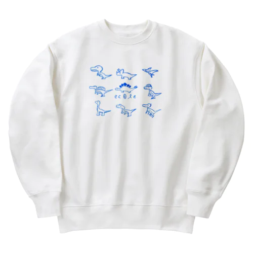 恐竜さん Heavyweight Crew Neck Sweatshirt