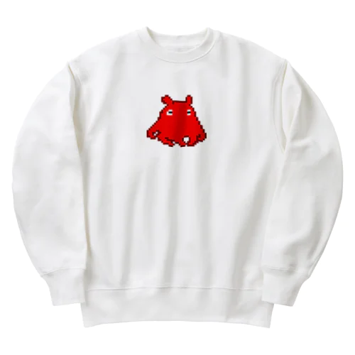 メンダコさんドットバージョン Heavyweight Crew Neck Sweatshirt