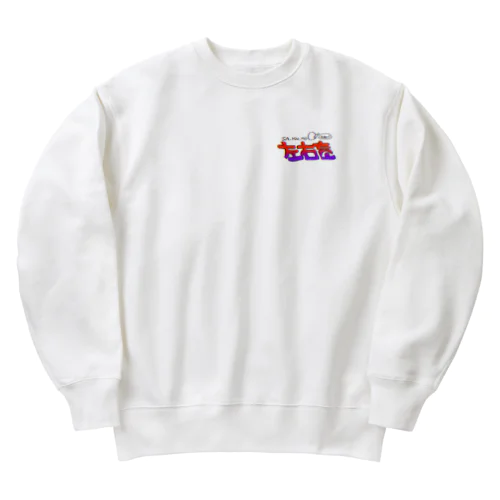 左右盲ちゃん Heavyweight Crew Neck Sweatshirt