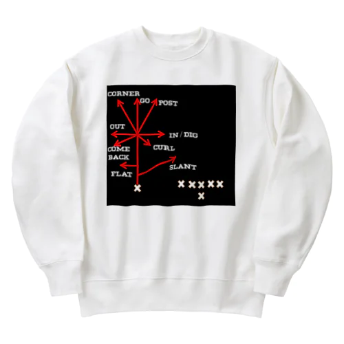 Route Tree Heavyweight Crew Neck Sweatshirt