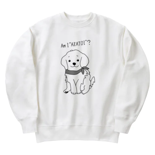 Am I “AZATOI”？ Heavyweight Crew Neck Sweatshirt