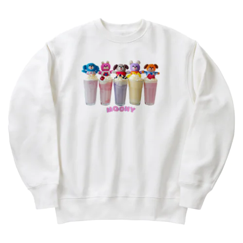 ミルクシェイクになりたいの！ Heavyweight Crew Neck Sweatshirt