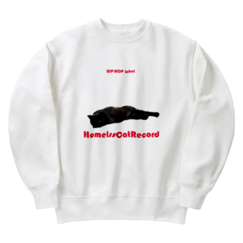 HomelessCatRecord おやすみ日本2 Heavyweight Crew Neck Sweatshirt