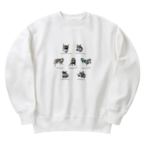 様々な江戸 Heavyweight Crew Neck Sweatshirt