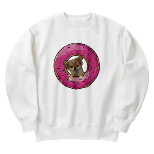 ドーナツボンちゃん Heavyweight Crew Neck Sweatshirt