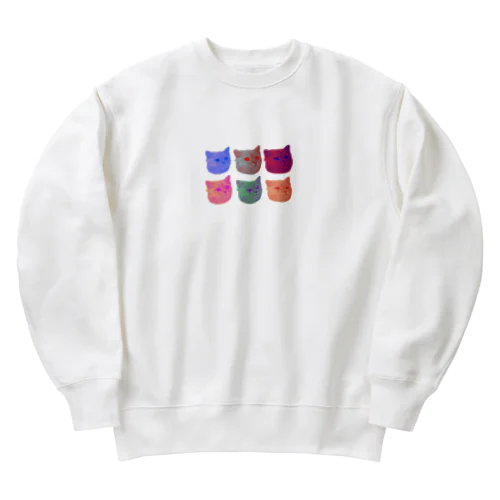 カラフル那由多 Heavyweight Crew Neck Sweatshirt