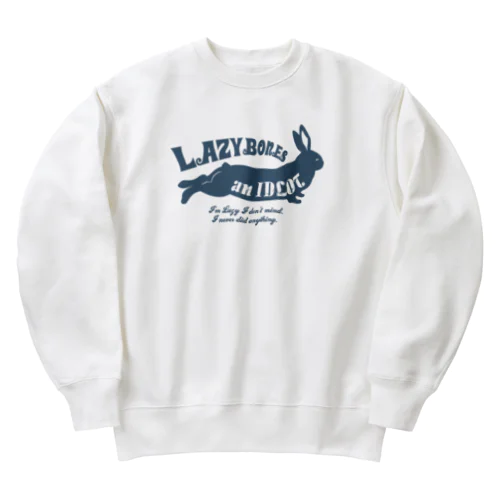 Lazy Bunny Heavyweight Crew Neck Sweatshirt