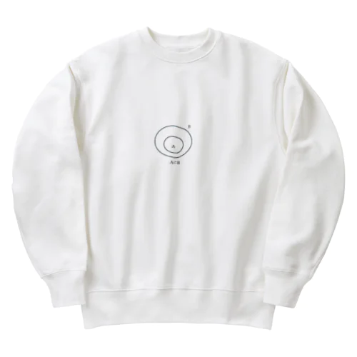 高校数学 Heavyweight Crew Neck Sweatshirt