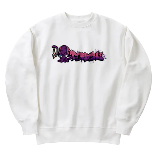 イカぽんちスタンダード2 Heavyweight Crew Neck Sweatshirt