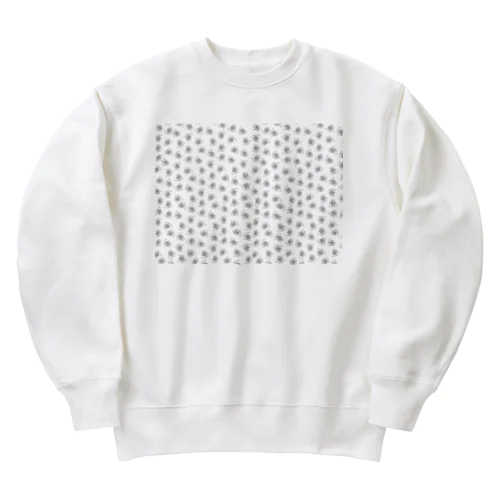 夢にまでみた思想つよつよのくま Heavyweight Crew Neck Sweatshirt