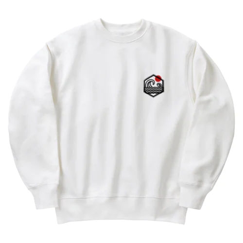 why me? Heavyweight Crew Neck Sweatshirt