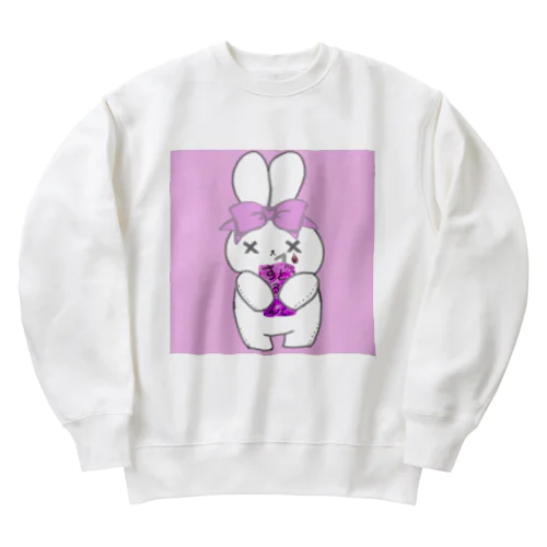 SAKEうさ　すとろんぐ　ver2 Heavyweight Crew Neck Sweatshirt