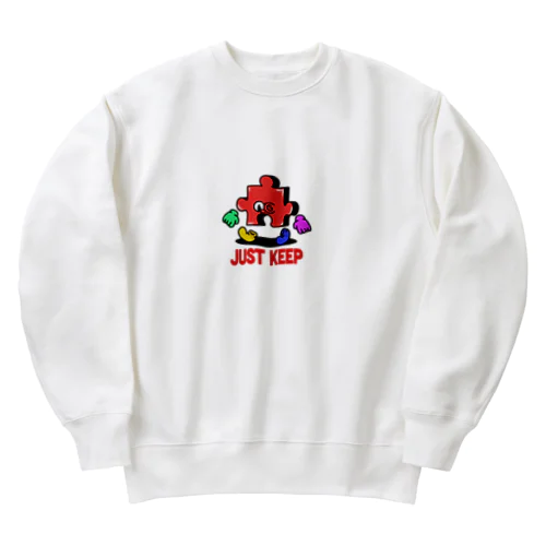 Just keep Heavyweight Crew Neck Sweatshirt