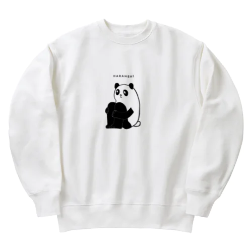 はらへり　ぱんだ Heavyweight Crew Neck Sweatshirt