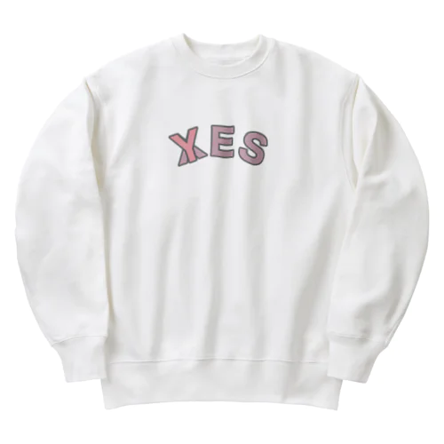 YES→SEX Heavyweight Crew Neck Sweatshirt