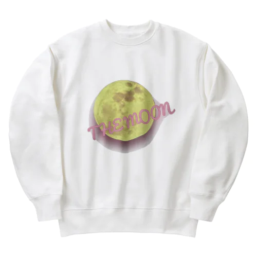 the moon no.3 Heavyweight Crew Neck Sweatshirt