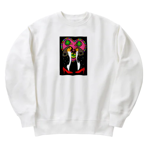 ハイヒールペンギン Heavyweight Crew Neck Sweatshirt