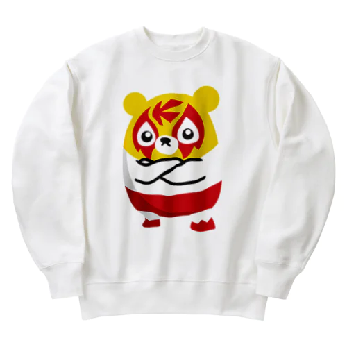 白クマスク Heavyweight Crew Neck Sweatshirt