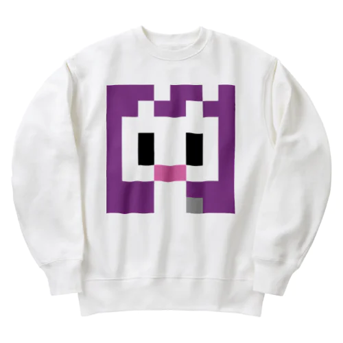 usachan?(rabbit✖️purple) Heavyweight Crew Neck Sweatshirt