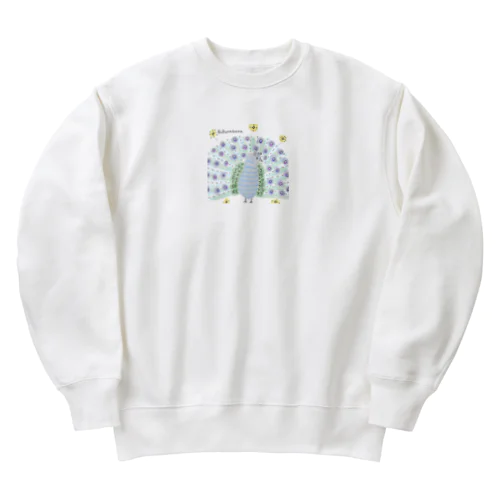 ゆるゆるクジャク Heavyweight Crew Neck Sweatshirt