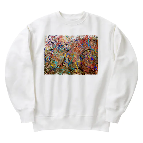 誰も立ち止まらない街角で Heavyweight Crew Neck Sweatshirt