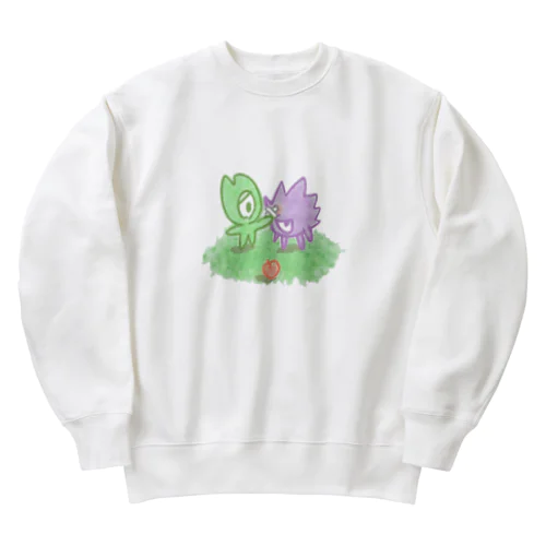 べべつにいたくねぇし Heavyweight Crew Neck Sweatshirt