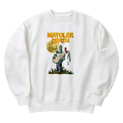 マヨラーDEATH！ Heavyweight Crew Neck Sweatshirt