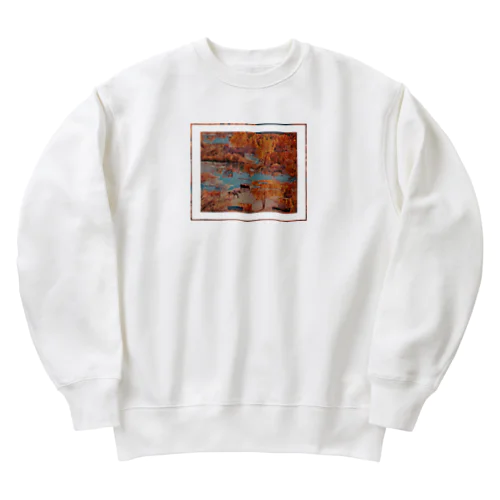 再構築８ Heavyweight Crew Neck Sweatshirt