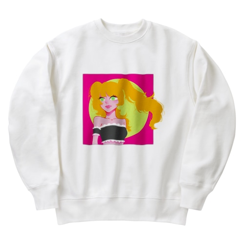 GIRL.NO1 Heavyweight Crew Neck Sweatshirt